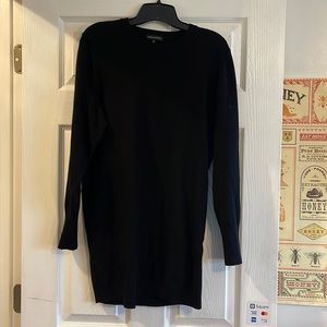 Universal Standard Tunic Length Lightweight Sweater Black Size 12